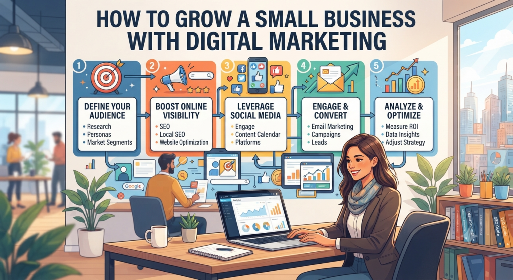 How to Grow a Small Business With Digital Marketing
